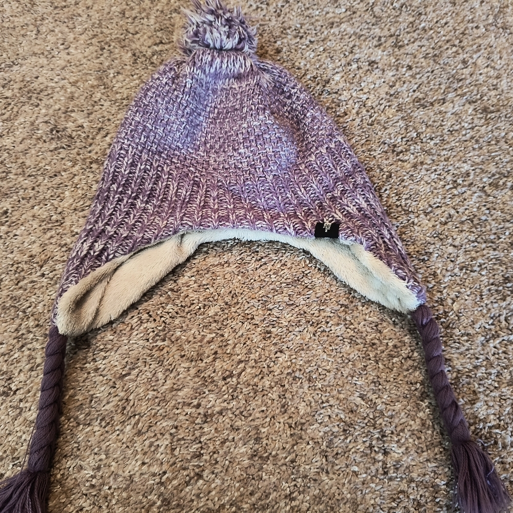 The North Face Girls Hat in purple